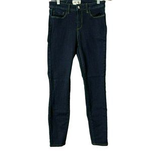 L'Agence Women's Midnight Margot High Rise Skinny Jeans Size 24 EUC